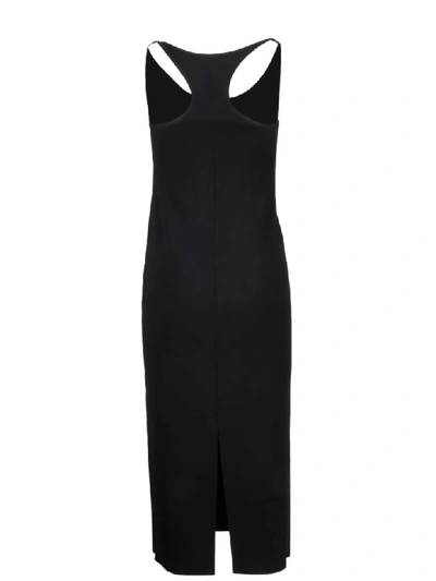 Shop Mrz Classic Slim Dress In Black