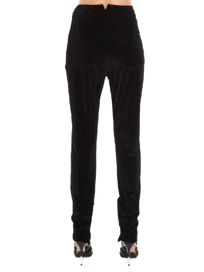 Shop Balmain Pants In Black