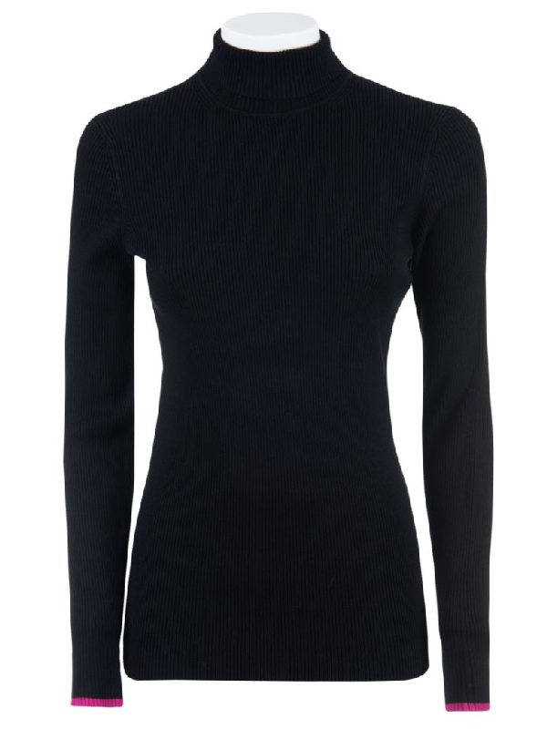 calvin klein black turtleneck