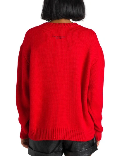 Shop Philosophy Di Lorenzo Serafini Happy Without You Jumper In Rosso