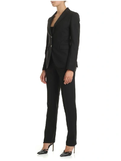 Shop Tagliatore - Suit In Black