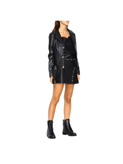 Shop Armani Collezioni Armani Exchange Jacket Jacket Women Armani Exchange In Black