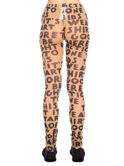 Shop Mm6 Maison Margiela Leggings In Multicolor