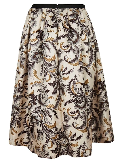 Shop Antonio Marras Printed Skirt In Multicolor