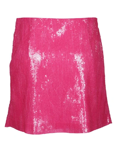 Shop Alberta Ferretti Sequined Mini Skirt
