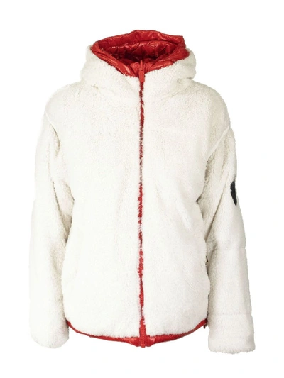 Shop Ciesse Campos Reversible Jacket In White/red