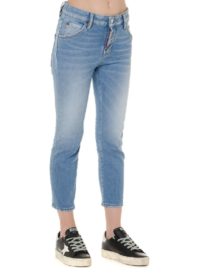 Shop Dsquared2 Cool Girl Denim Cropped Jeans