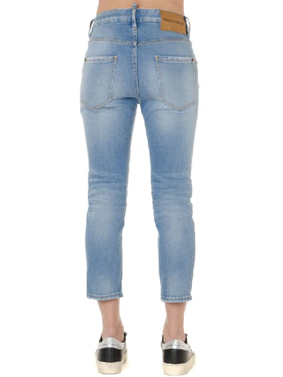 Shop Dsquared2 Cool Girl Denim Cropped Jeans