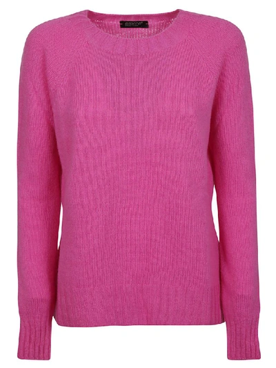 Shop Aragona R-over Cashmere Sweater In Fuxia