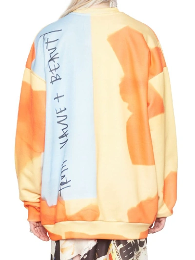 Shop Marques' Almeida Marquesalmeida Truth + Beauty Sweatshirt In Multicolor