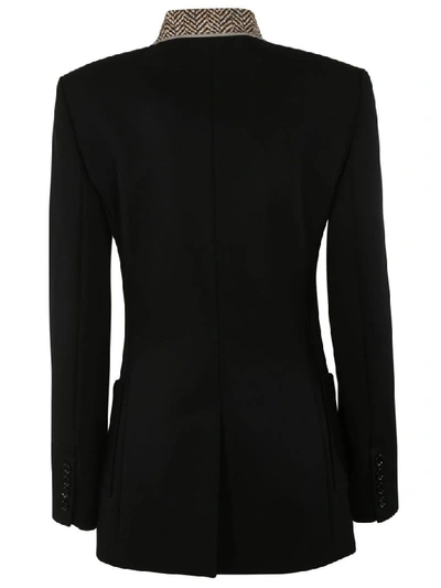 Shop Chloé Single Breasted Jacket In Black