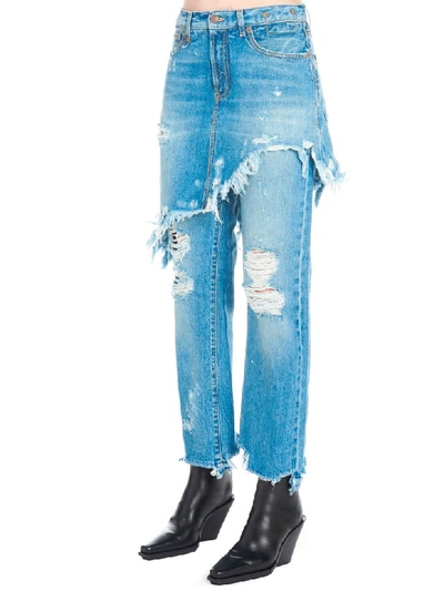 Shop R13 Jasper Jeans In Light Blue