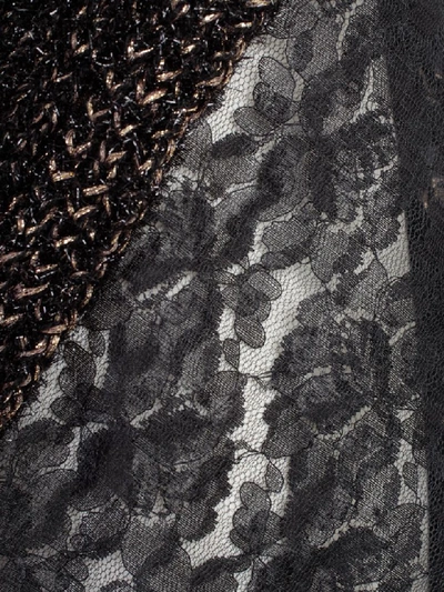 Shop Antonio Marras Asymmetric Contrast Panel Cardigan In Unica