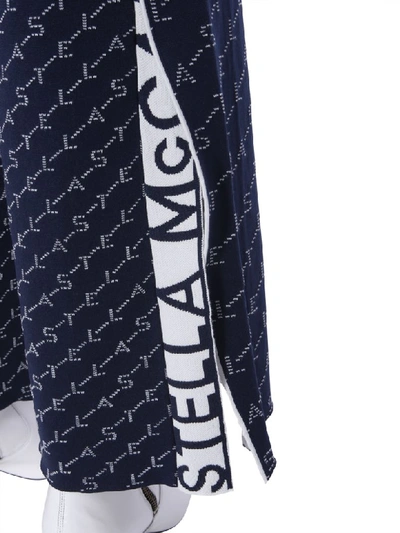 Shop Stella Mccartney Monogram Trousers In Blu