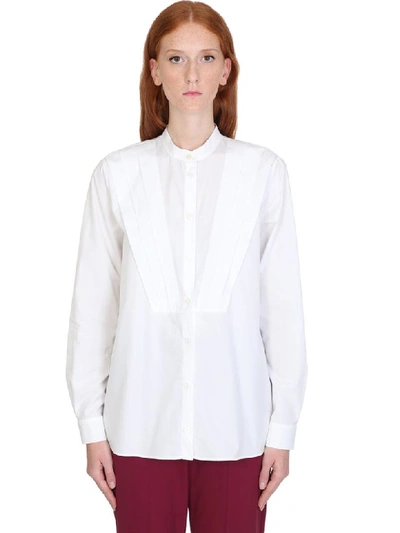 Shop Stella Mccartney Shirt In White Cotton