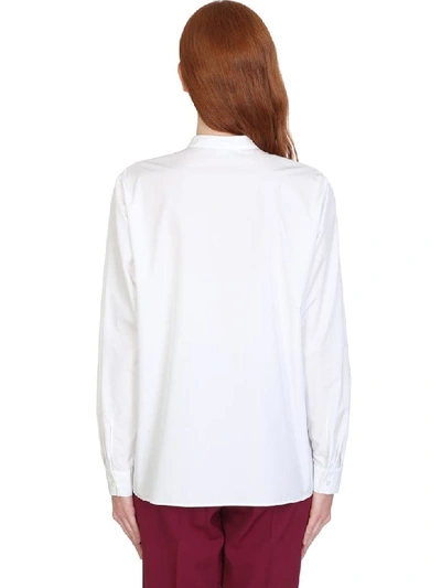 Shop Stella Mccartney Shirt In White Cotton