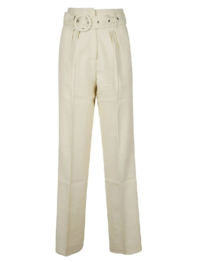 Shop Les Coyotes De Paris Rho Trousers In Ivory