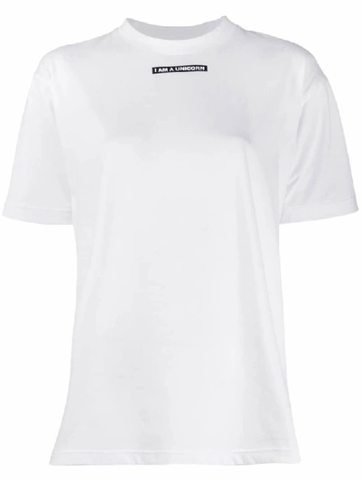 Shop Burberry Ronan T-shirt In White