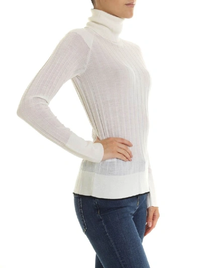 Shop Pinko Sweater In Bianco/nero