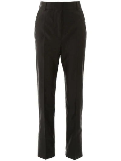 Shop Marni Mikado Trousers In Black (black)