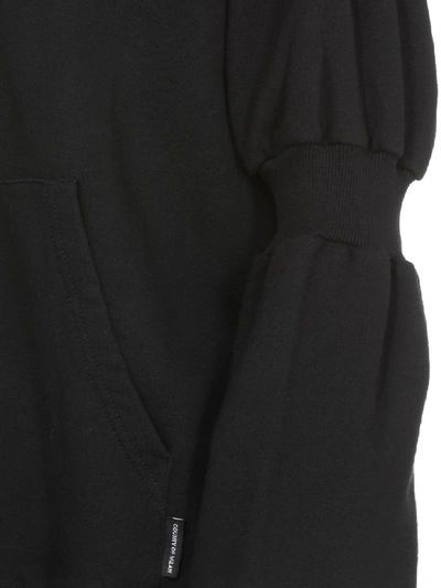 Shop Marcelo Burlon County Of Milan Cotton Sweatshirt In Black White