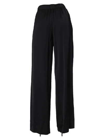 Shop Boutique Moschino Wide Pants In Nero