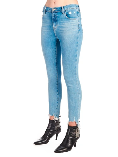Shop J Brand Alana Jeans In Light Blue