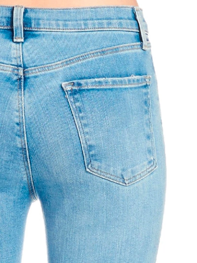 Shop J Brand Alana Jeans In Light Blue