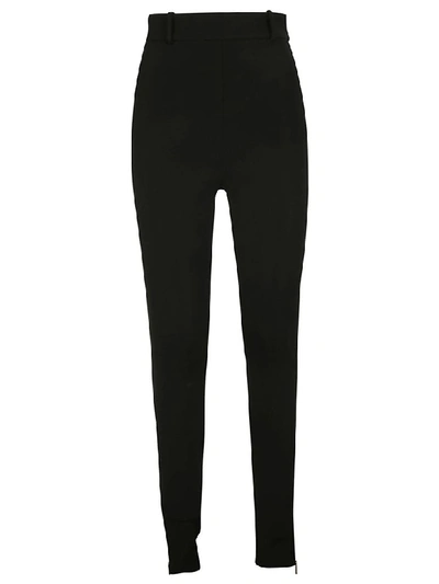 Shop Versace High Waist Leggings In Black