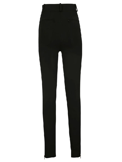 Shop Versace High Waist Leggings In Black