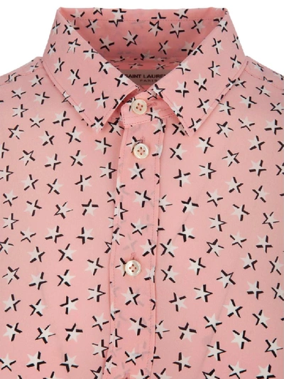 Shop Saint Laurent Shirt In Pink