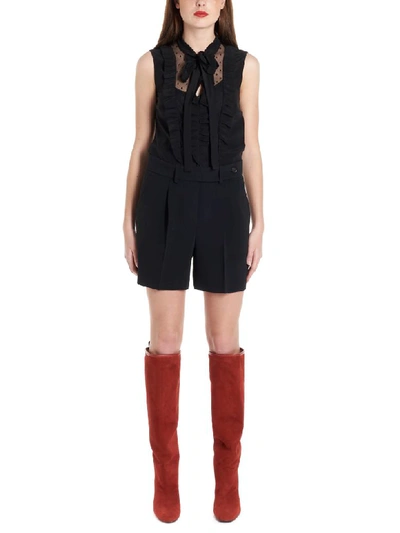 Shop Red Valentino Jumpsuits In Black