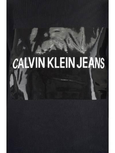 Shop Calvin Klein Jeans Est.1978 Oversized Sweatshirt With Logo In Ck Black (black)
