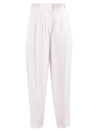 Shop Alexander Mcqueen Carrot Trousers In White