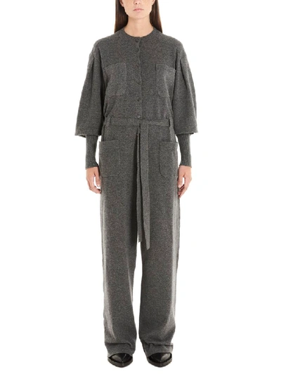 Shop Alberta Ferretti Jumpsuits In Grey