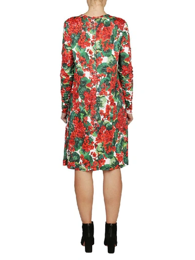 Shop Dolce & Gabbana Portofino Print Dress In Multicolor