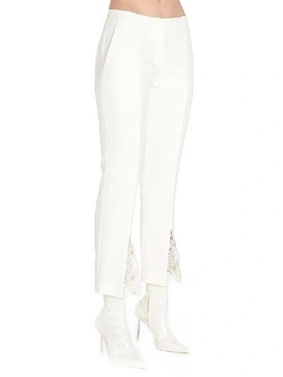 Shop Alexander Mcqueen Pants In White