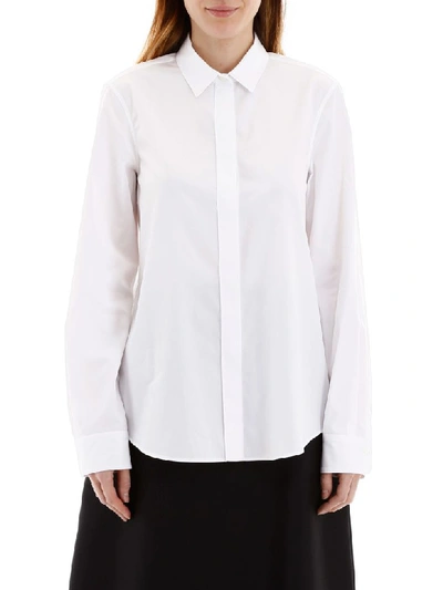 Shop Jil Sander Essential Shirt In White (white)