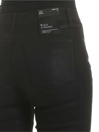 Shop J Brand Alana Jeans In Black
