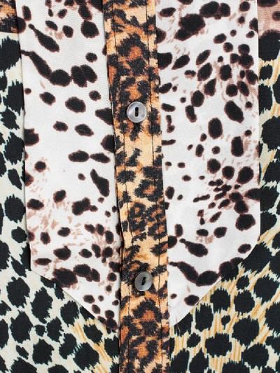 Shop Pierre-louis Mascia Shirt L/s Animalier In Leopard