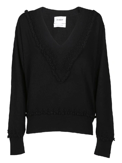 Shop Barrie Romantic Timeless Pullover In Black