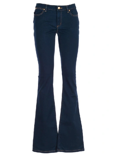 Shop Michael Michael Kors Jeans Bootcut In Twilightwash