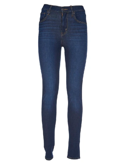 Shop Levi's Mile High Super Skinny Jeans In Blu