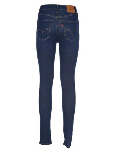 Shop Levi's Mile High Super Skinny Jeans In Blu