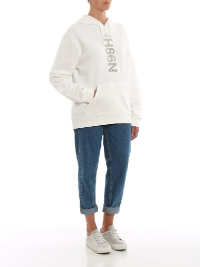 Shop Hogan Sweater In White