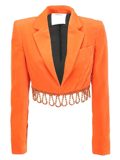 Shop Area Bolero Jacket In Fluo Orange