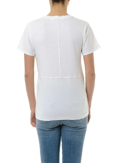 Shop Acne Studios Wanda White Cotton T-shirt
