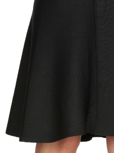 Shop Victoria Beckham Cross Back Dress In Black