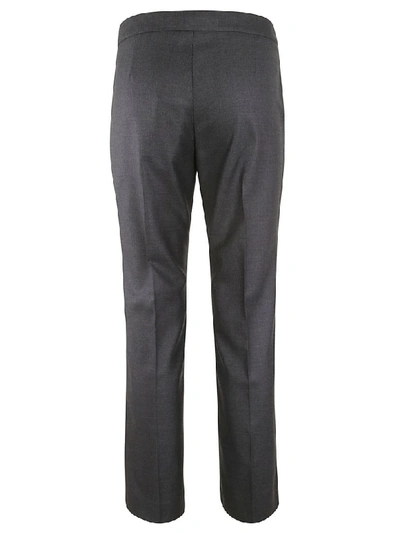 Shop Stella Mccartney Cropped Trousers In Charcoal