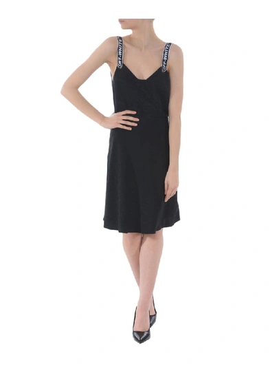 Shop Off-white Dress In Nero